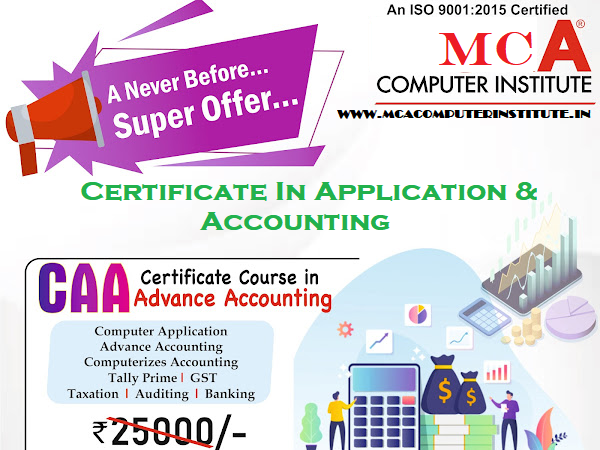 Certificate In Application & Accounting(CAA)